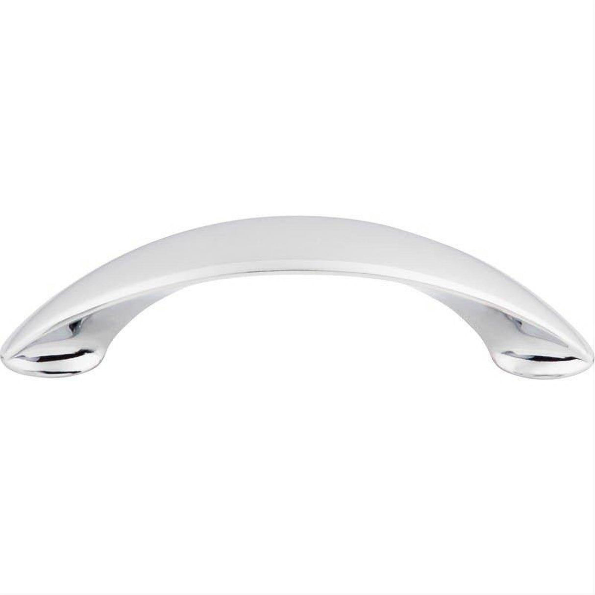 Top Knobs M516 M51 New Haven 3 3/4" Center to Center Arched Cabinet Pull Polished Chrome