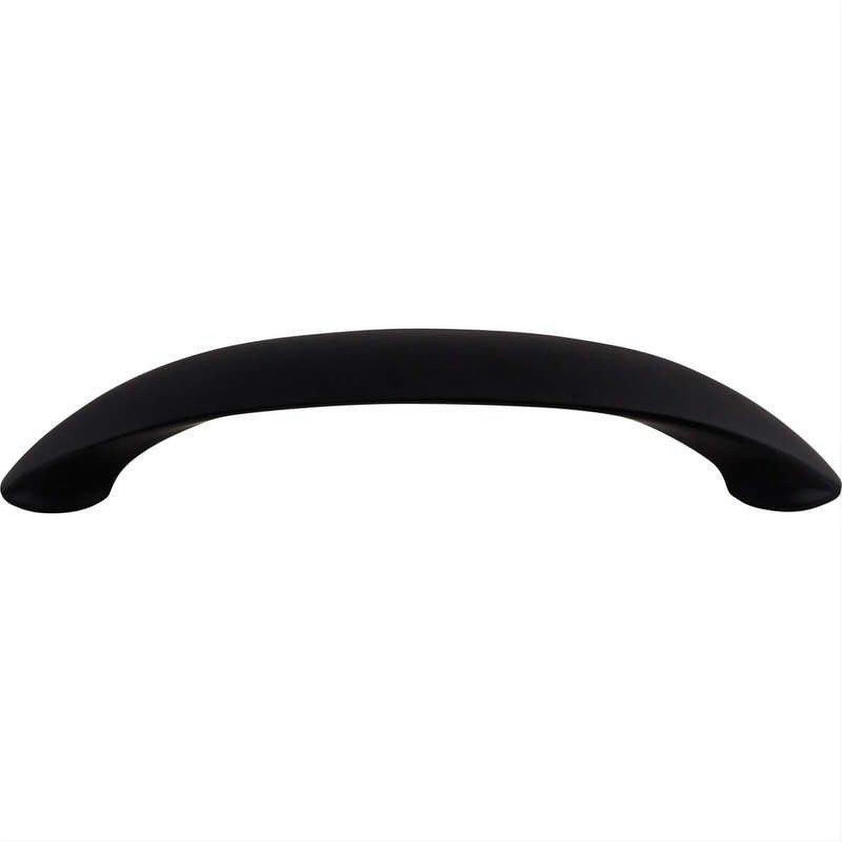Top Knobs M520 M5 New Haven 5 1/16" Center to Center Arched Cabinet Pull Flat Black