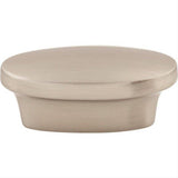 Top Knobs M521 M20 Aspen II Peak 1" Diameter Mushroom Cabinet Knob Brushed Satin Nickel
