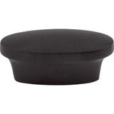 Top Knobs M523 M20 Aspen II Peak 1" Diameter Mushroom Cabinet Knob Flat Black
