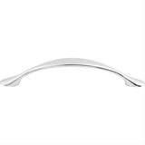 Top Knobs M524 M52 Hartford 3 3/4" Center to Center Arched Cabinet Pull Polished Chrome