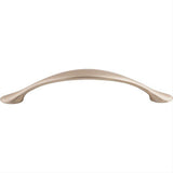 Top Knobs M526 M52 Hartford 3 3/4" Center to Center Arched Cabinet Pull Brushed Satin Nickel