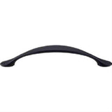 Top Knobs M529 Hartford Cabinet Pull 5-1/16" Center to Center Flat Black
