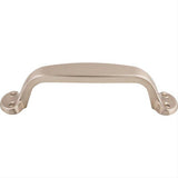 Top Knobs M530 Trunk 3 3/4" Center to Center Cabinet Pull Brushed Satin Nickel