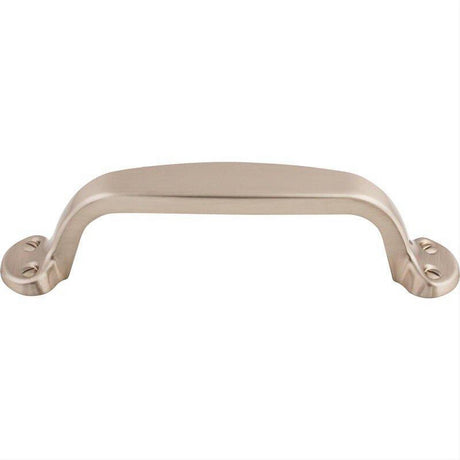 Top Knobs M530 Trunk 3 3/4" Center to Center Cabinet Pull Brushed Satin Nickel