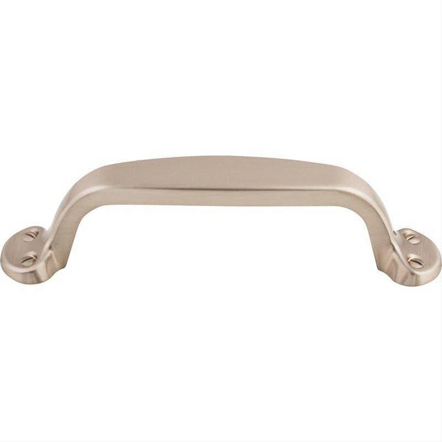 Top Knobs M530 Trunk 3 3/4" Center to Center Cabinet Pull Brushed Satin Nickel