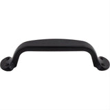 Top Knobs M532 Trunk 3 3/4" Center to Center Cabinet Pull Flat Black