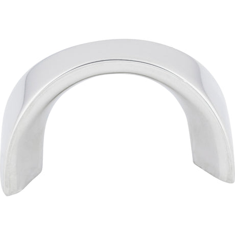 Top Knobs M553 Crescent 1 1/4" Center to Center Bar Pull Polished Chrome