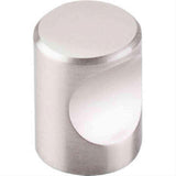 Top Knobs M579 Indent Cabinet Knob 3/4" Brushed Satin Nickel