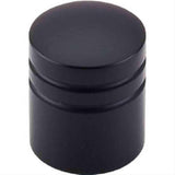 Top Knobs M584 Stacked Cabinet Knob 1" Flat Black