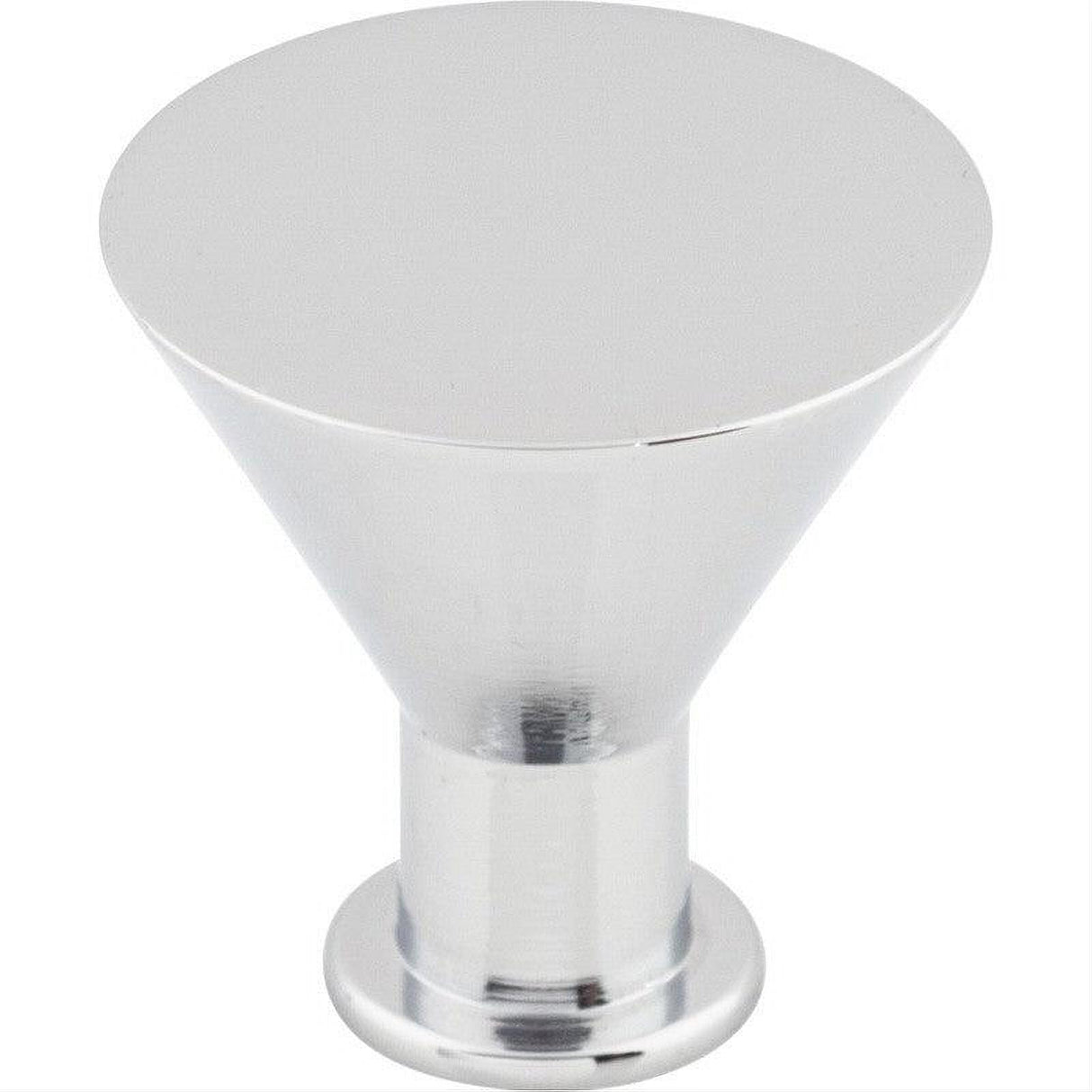 Top Knobs M586 M58 Cocktail 1 3/16" Diameter Mushroom Cabinet Knob Polished Chrome