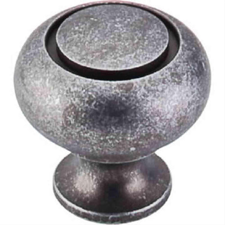 Top Knobs M598 Ring Knob 1-1/4" Pewter