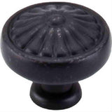 Top Knobs M602 Flower Cabinet Knob 1-1/4" Patina Black