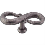 Top Knobs M631 S-Shaped Cabinet Knob 3-1/4" Pewter