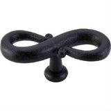 Top Knobs M632 S-Shaped Cabinet Knob 3-1/4" Patina Black