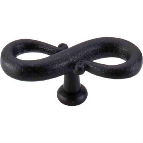 Top Knobs M632 S-Shaped Cabinet Knob 3-1/4" Patina Black