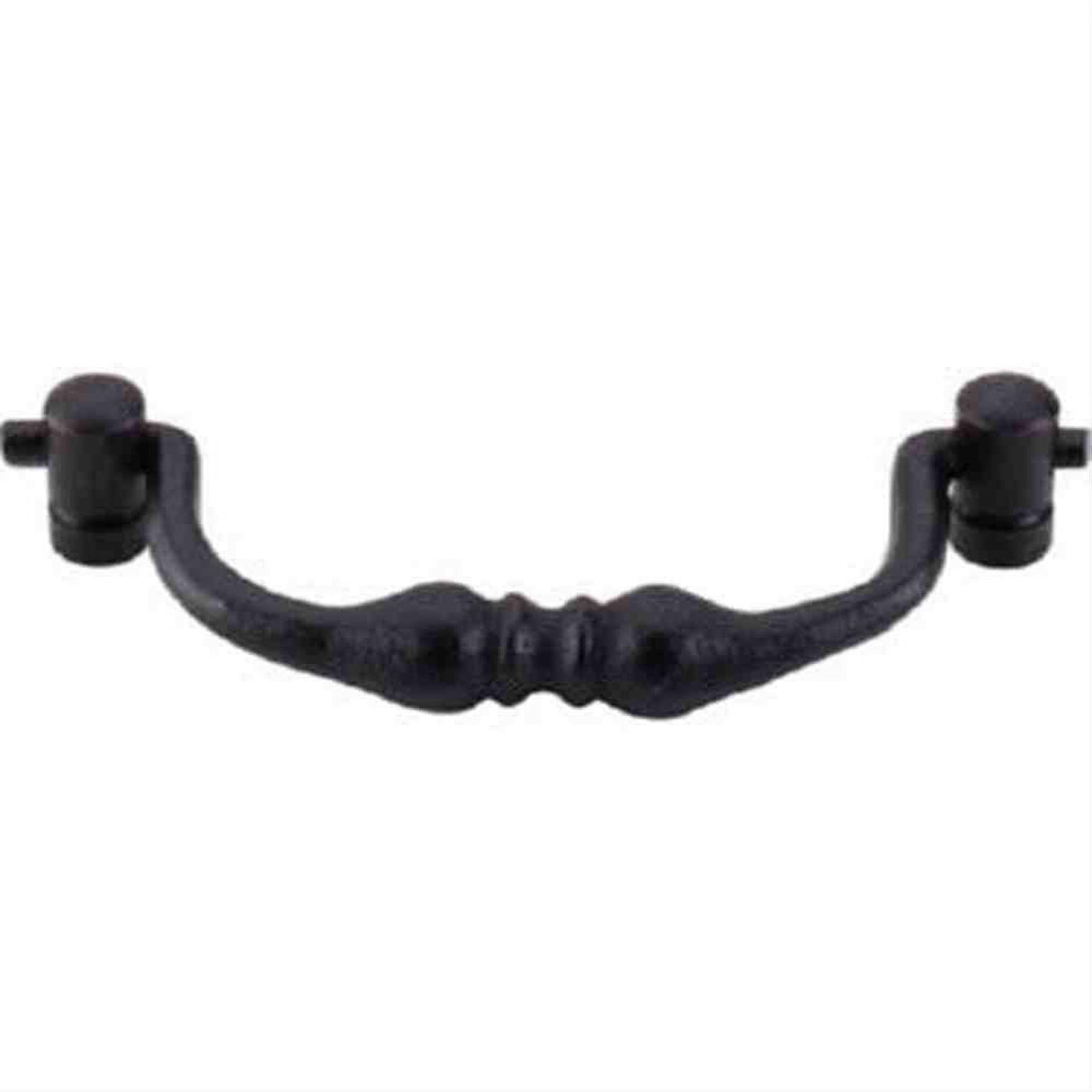 Top Knobs M689 Andelle Drop Cabinet Pull 3-3/4" Center to Center Patina Black