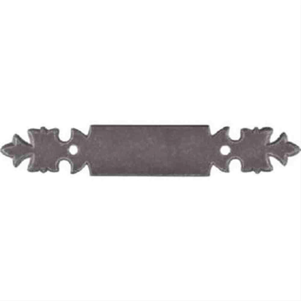 Top Knobs M697 Cabinet Pull Backplate 3" Center to Center Pewter