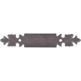 Top Knobs M697 Cabinet Pull Backplate 3" Center to Center Pewter