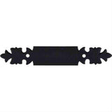 Top Knobs M698 Cabinet Pull Backplate 3" Center to Center Patina Black