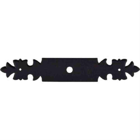Top Knobs M701 Knob Backplate 6" Patina Black