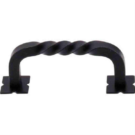 Top Knobs M710 Twist D Cabinet Pull 3" Center to Center Patina Black