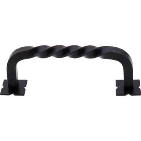 Top Knobs M713 Twist D Cabinet Pull 3-3/4" Center to Center Patina Black