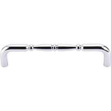 Top Knobs M714-7 Nouveau Ring Cabinet Pull 7" Center to Center Polished Chrome