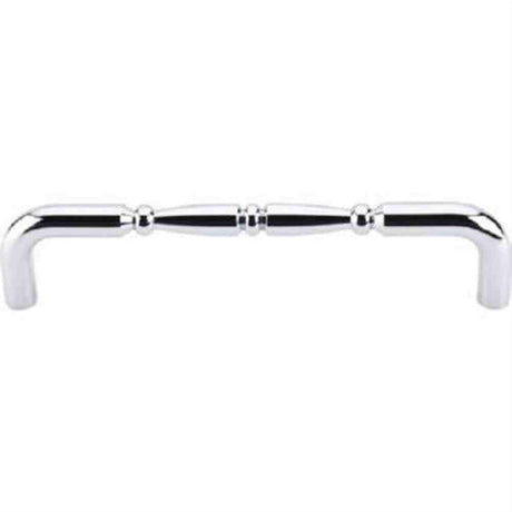 Top Knobs M714-7 Nouveau Ring Cabinet Pull 7" Center to Center Polished Chrome