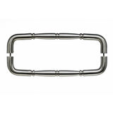 Top Knobs M715-18 pair Nouveau Ring Door Pull Back to Back 18" Center to Center Polished Brass