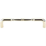 Top Knobs M715-7 Nouveau Ring Cabinet Pull 7" Center to Center Polished Brass