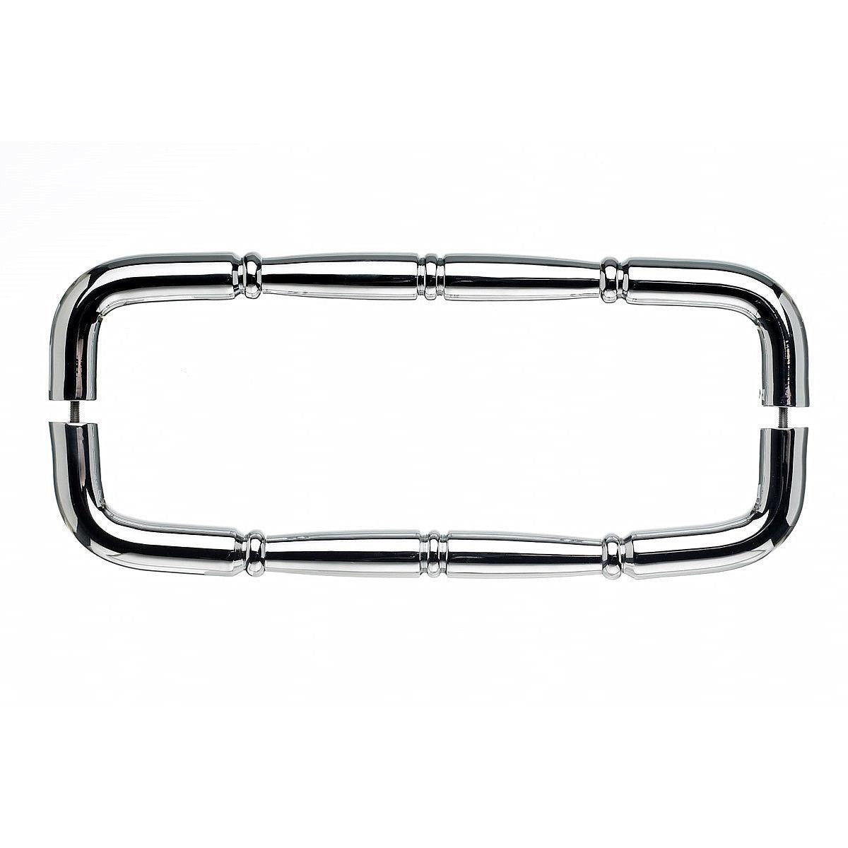 Top Knobs M716-18 pair Nouveau Ring Door Pull Back to Back 18" Center to Center Brushed Satin Nickel