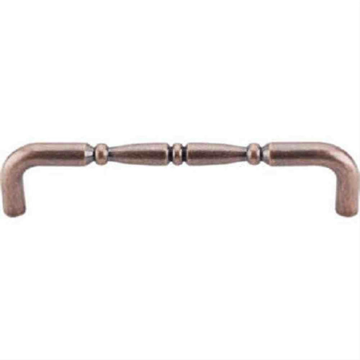 Top Knobs M718-7 Nouveau Ring Cabinet Pull 7" Center to Center Antique Copper