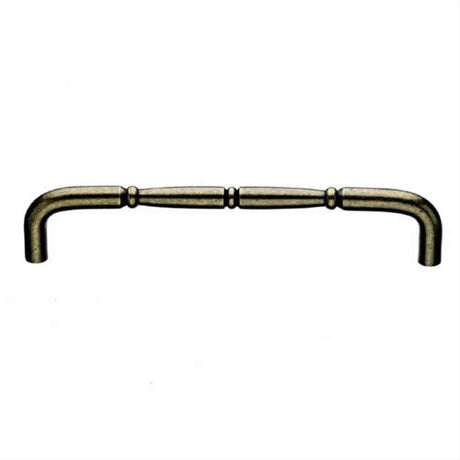Top Knobs M719-18 Nouveau Ring Cabinet Pull / Appliance Pull 18" Center to Center German Bronze