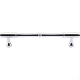 Top Knobs M721-7 Nouveau Bamboo Cabinet Pull 7" Center to Center Polished Chrome