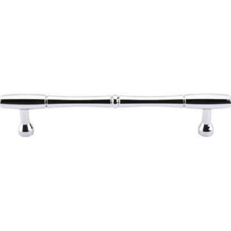 Top Knobs M721-7 Nouveau Bamboo Cabinet Pull 7" Center to Center Polished Chrome