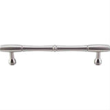 Top Knobs M723-7 Nouveau Bamboo Cabinet Pull 7" Center to Center Brushed Satin Nickel