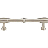 Top Knobs M723-96 M7 Nouveau Bamboo 3 3/4" Center to Center Cabinet Pull Brushed Satin Nickel
