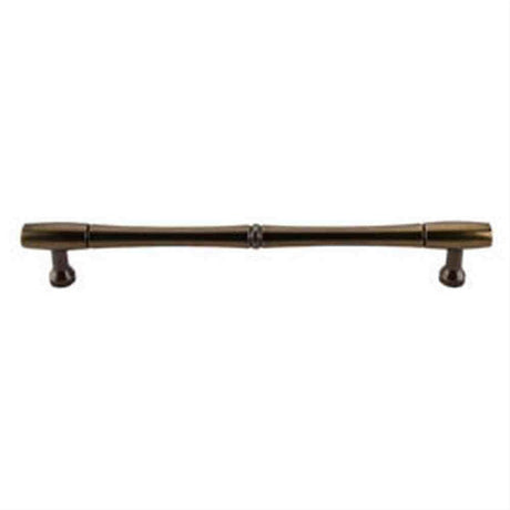Top Knobs M726-18 Nouveau Bamboo Cabinet Pull / Appliance Pull 18" Center to Center German Bronze