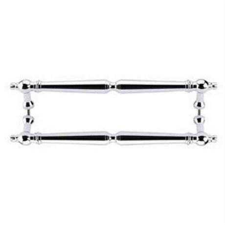 Top Knobs M728-18 Asbury Cabinet Pull / Appliance Pull 18" Center to Center Polished Chrome