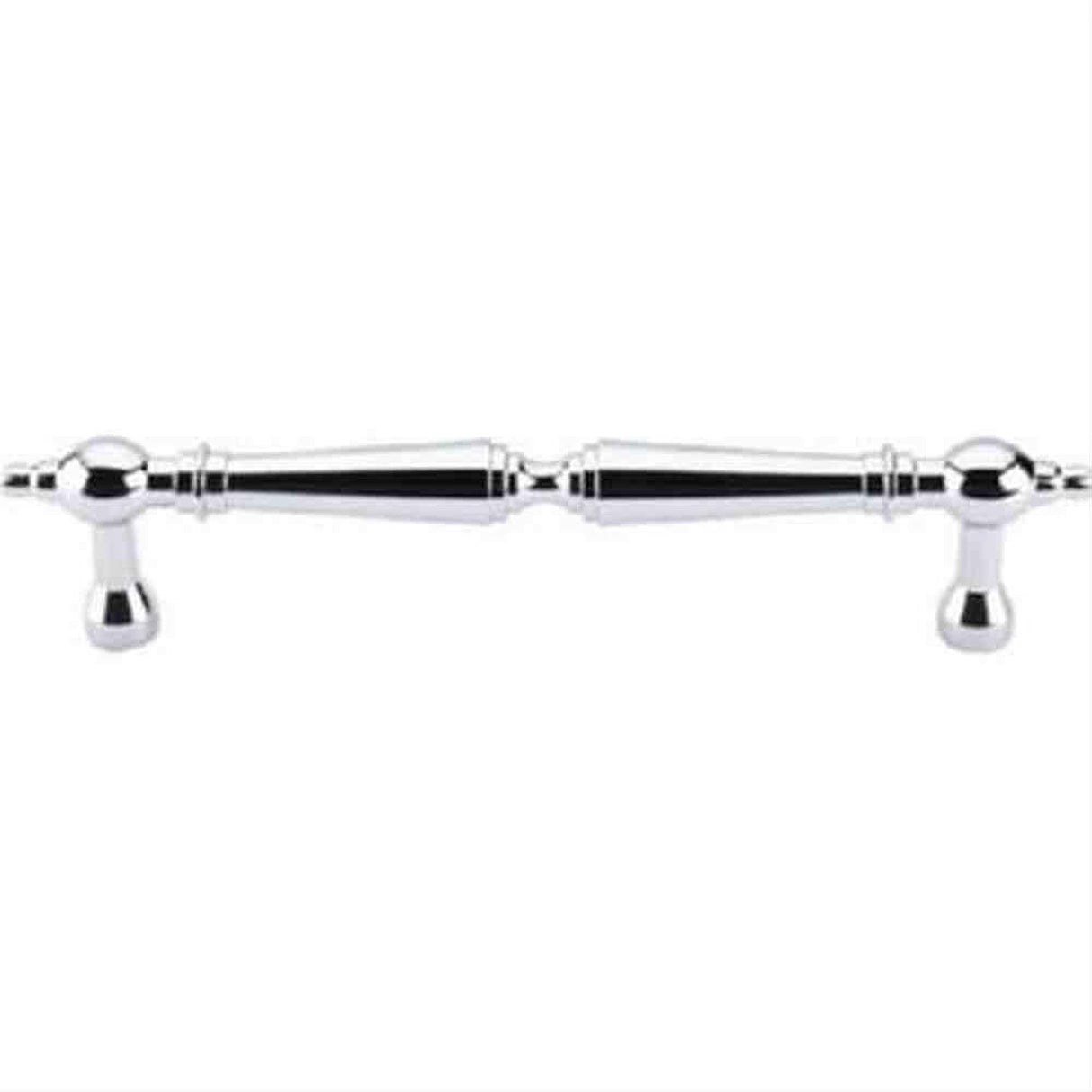 Top Knobs M728-7 Asbury Cabinet Pull 7" Center to Center Polished Chrome
