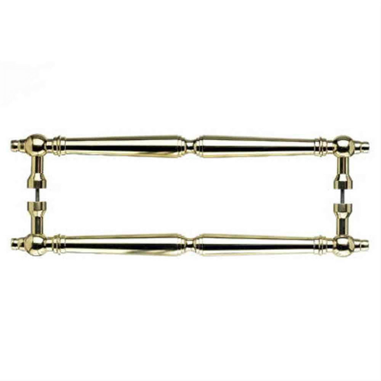 Top Knobs M729-18 PAIR Asbury Door Pull Back to Back 18" Center to Center Polished Brass