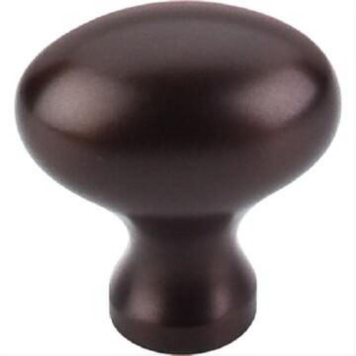 Top Knobs M750 Egg Cabinet Knob 1-1/4" Oil Rubbed Bronze