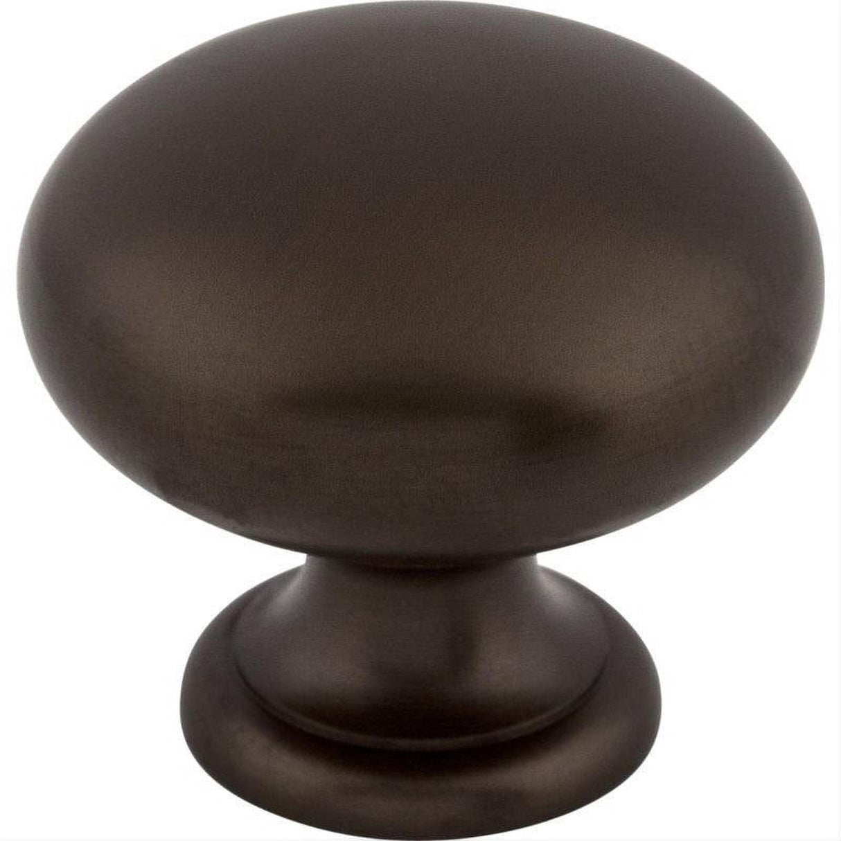 Top Knobs M753 Mushroom 1 1/4" Diameter Mushroom Cabinet Knob Oil Rubbed Bronze