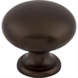 Top Knobs M753 Mushroom 1 1/4" Diameter Mushroom Cabinet Knob Oil Rubbed Bronze
