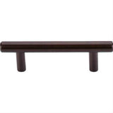 Top Knobs M757A Hopewell Bar Cabinet Pull 3" Center to Center Oil Rubbed Bronze
