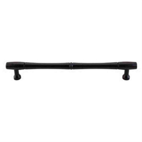 Top Knobs M795-18 Nouveau Bamboo Cabinet Pull / Appliance Pull 18" Center to Center Patina Black
