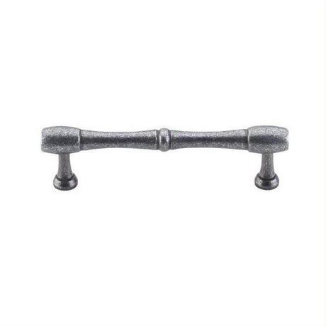 Top Knobs M796-18 Nouveau Bamboo Cabinet Pull / Appliance Pull 18" Center to Center Pewter