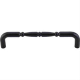 Top Knobs M799-7 Nouveau Ring Cabinet Pull 7" Center to Center Patina Black