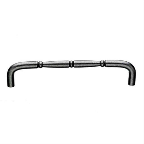 Top Knobs M800-18 Nouveau Ring Cabinet Pull / Appliance Pull 18" Center to Center Pewter